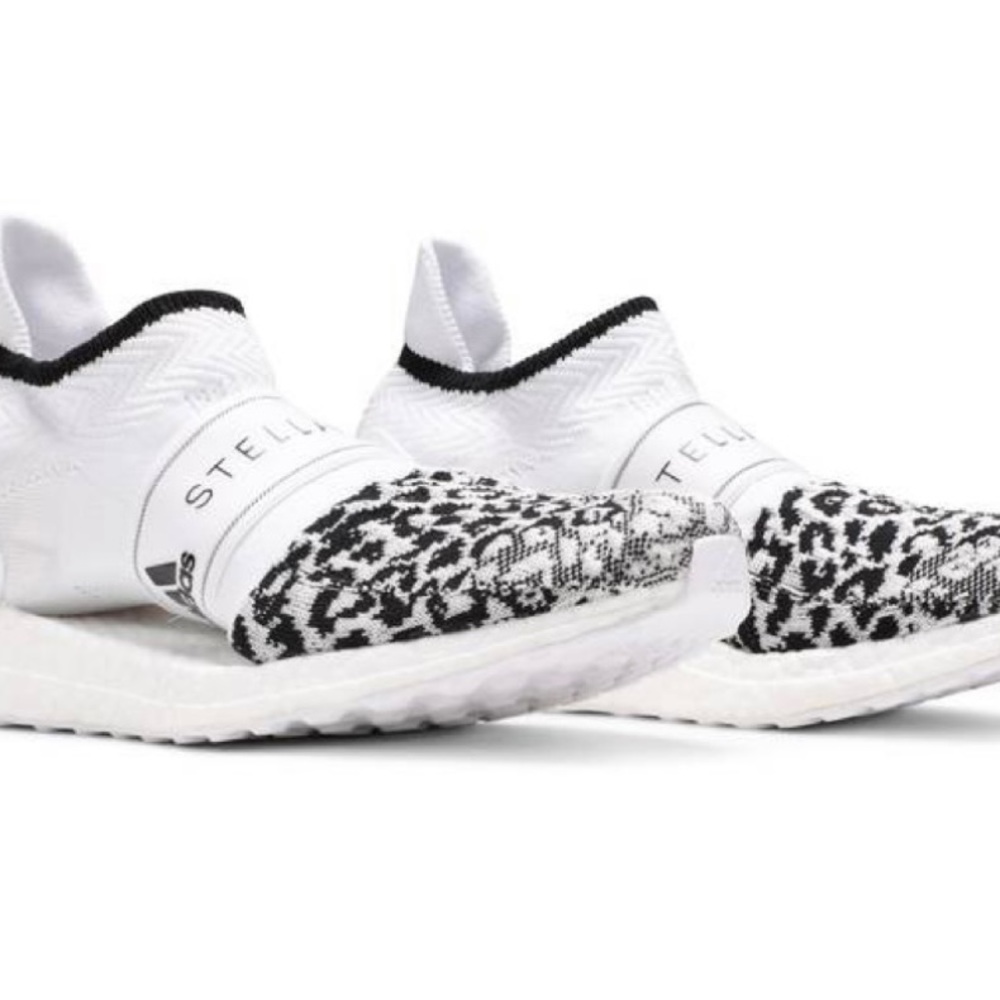 Stella McCartney x adidas ultra boosts leopard (2019 ). 8.5 women’s